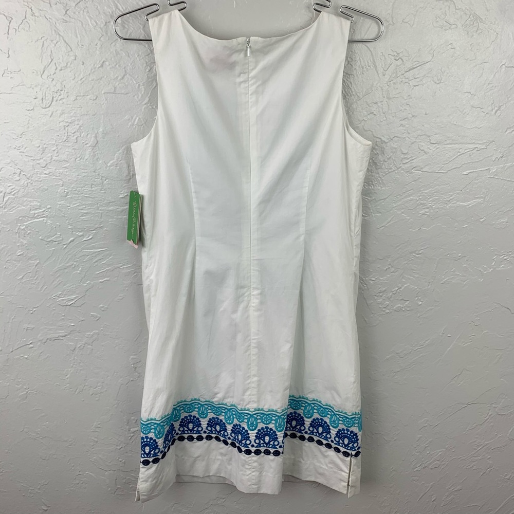NWT Lilly Pulitzer Embroidered Stephanie shift dress size 0 - Picture 6 of 14